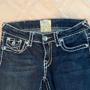 LA IDOL thick stitch Capris new condition